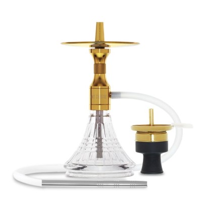 Ναργιλές AMY Deluxe Cage Mini 126.03 Gold-Clear 44cm